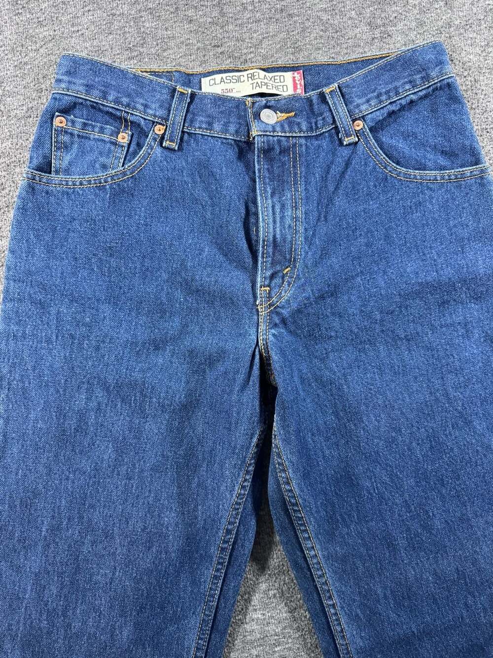 Vintage Levi's 550 Classic Relaxed Tapered Leg Jeans Women's Size 8L - Picture 5 of 10